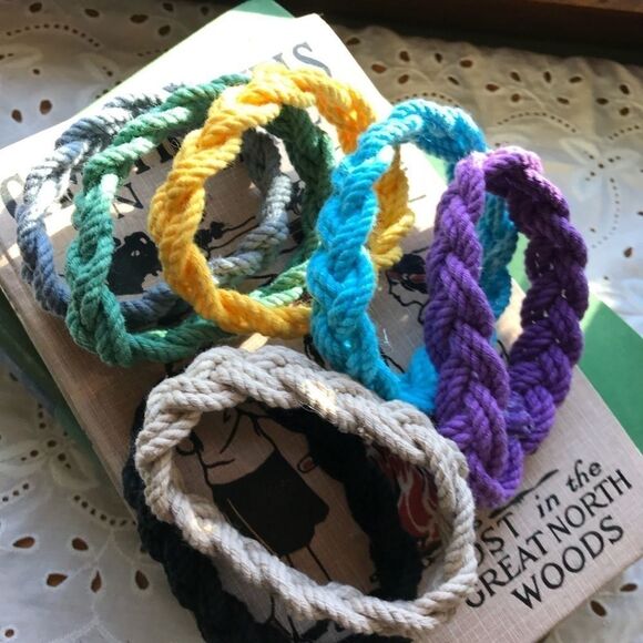 Unisex Mystic Thin Surfur Knot Bracelet Various - Picture 6 of 6